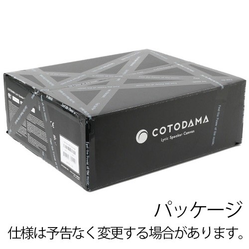 送料無料☆正規品】COTODAMA Lyric Speaker Canvas LS2 コトダマ