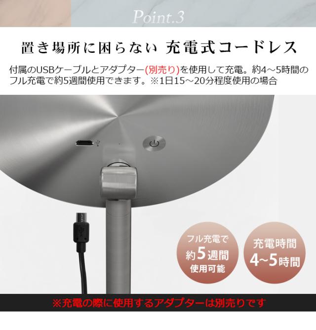 【新品未使用】simplehuman ミニセンサーメイクアップミラー10倍率 鏡 ミラー ライト付き 卓上 シンプルヒューマン センサーミラー メイク