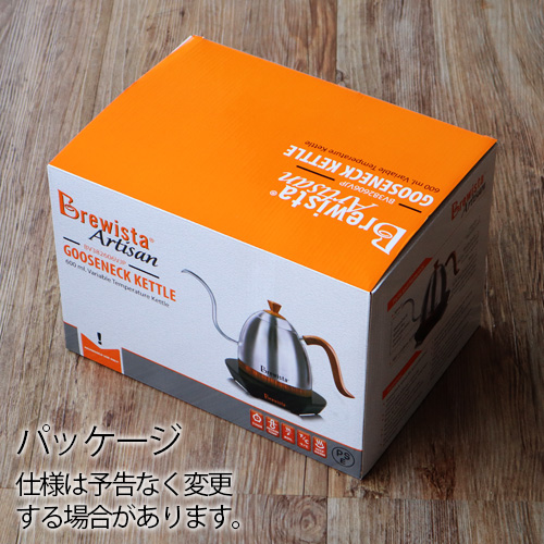 【3大特典付】  電気ケトル ブリューイスタ アルティザン グースネック バリアブルケトル 1.0L [マットブラック] Brewista Artisan neck Variable Kettle 1.0L おしゃれ コーヒードリップ 温度調節 ステンレス【12時迄のご注文は当日発送★送料無料★P10倍】
