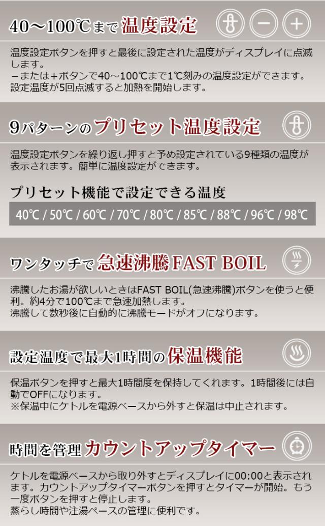 【3大特典付】  電気ケトル ブリューイスタ アルティザン グースネック バリアブルケトル 1.0L [マットブラック] Brewista Artisan neck Variable Kettle 1.0L おしゃれ コーヒードリップ 温度調節 ステンレス【12時迄のご注文は当日発送★送料無料★P10倍】