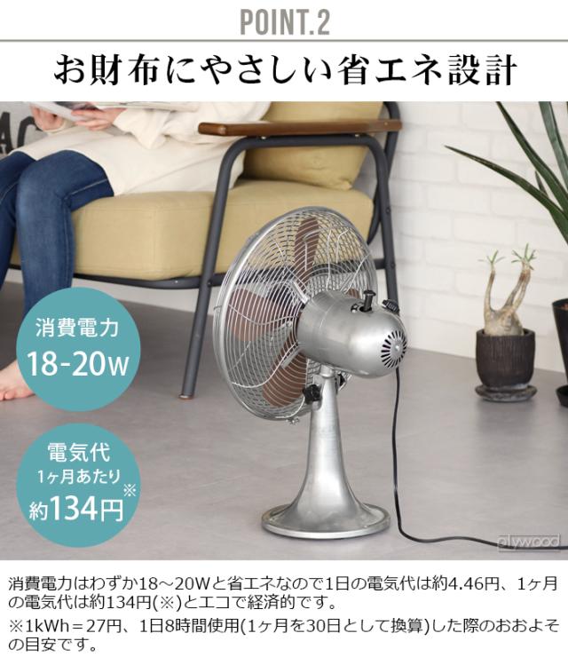 HERMOSA ハモサ RETRO FAN TABLE 卓上扇風機 HERMOSA RETRO FAN TABLE ハモサ レトロファン テーブル（扇風機