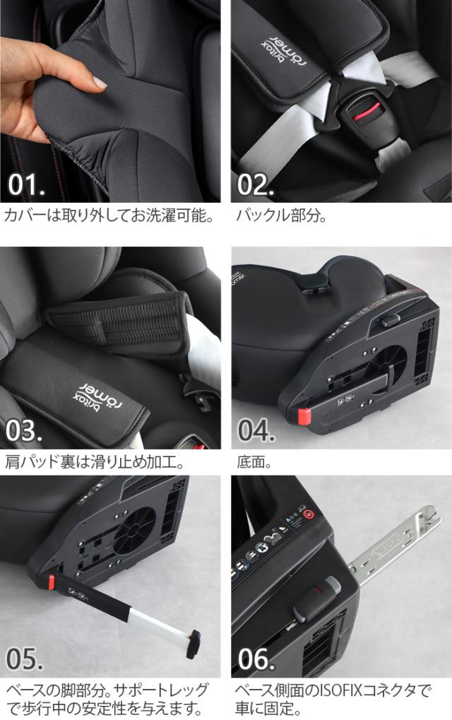 【選べる特典付】 正規品4年保証 ブリタックス レーマーBritaxRomer DUALFIX PLUS Thermo e BRX5301077 BRX5301078 チャイルドシート 回転式 新生児 ISOFIX固定 安全 おすすめ ベビー 赤ちゃん 乳幼児 出産祝い 送料無料 P10倍_14