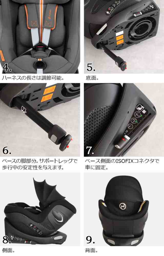 正規品 3年保証 サイベックス シローナ チャイルドシート 新生児 cybex