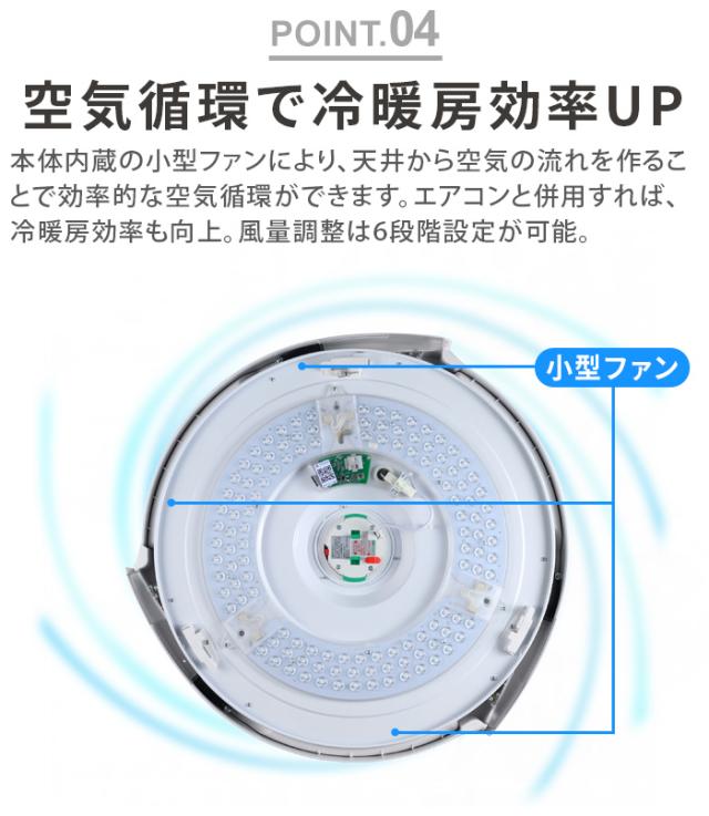 【選べる2大特典付】シーリングファンライト 薄型 led 空気清浄機能 脱臭 除菌 照明 Slimac UZUKAZE3 LEDファンシーリングライト ウズカゼ ナチュラル FCE-570 matter 対応 おしゃれ 軽量 リモコン付 サーキュレーター 羽なし 天井照明 調光調色 スマホ操作 送料無料
