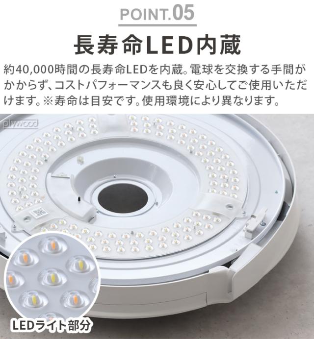 選べる2大特典付】シーリングファンライト 薄型 led 空気清浄