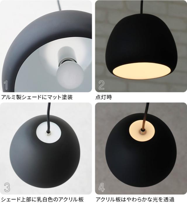 【特典付】 ペンダントライト 玄関 キッチン ダイニング 照明 北欧 グリーンホルト ワタグモ ラージ ブラック GREENHOLT WATA-GUMO LARGE GH-WATA-L-P-BK デザイナーズ照明 丸 ペンダントランプ 1灯 おしゃれ 天井照明 吊り下げ リビング インテリア 送料無料 P10倍_5