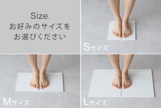 【特典付】 珪藻土 バスマット 日本製 Soil ドライングプレート ソイル GEM フォルダブル ボード Lサイズ JIS-K492 ドライングプレート 水切りトレー 吸水マット 折りたためる 吸水 速乾 両面 ひる石 キッチン バス 洗面台 ジェムシリーズ おしゃれ【送料無料】_14