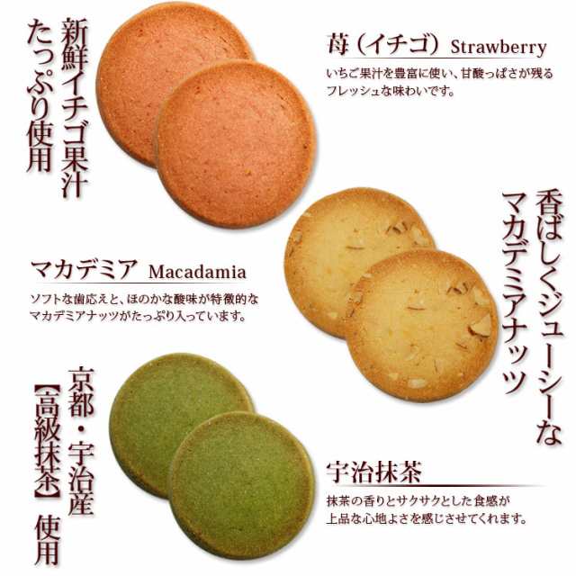 訳ありプレミアム割れクッキー 8種(2枚×24袋入) バターと小麦とを1:1の