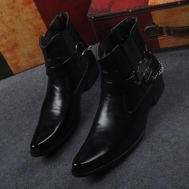 ブーツ メンズ ブランド レザー ウォーキングシューズ 革 靴 軽量 夏 大人 軽い 幅広 秋 おしゃれ 春 おしゃれ 冬の通販はau Wowma Lessism レスイズム