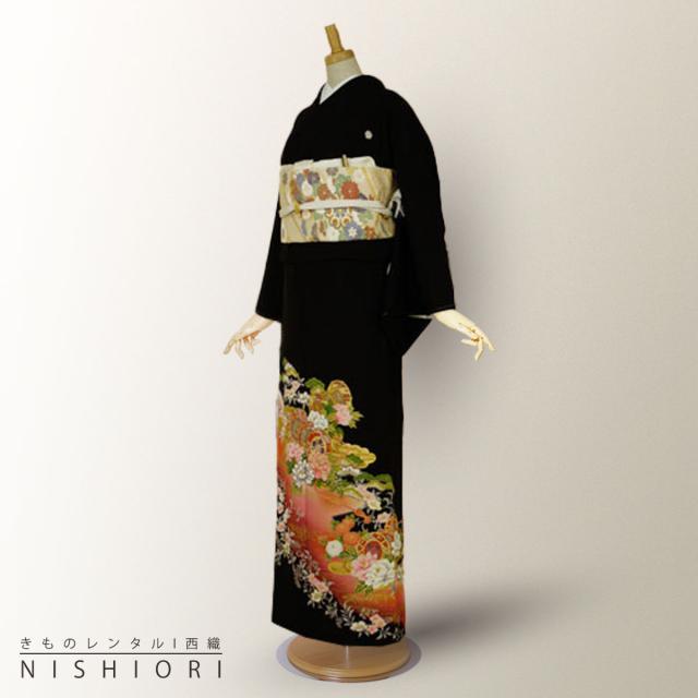 レンタル 留袖 Lサイズ 結婚式にぴったり♪ 往復送料無料 貸衣装