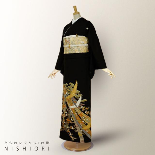 レンタル 留袖 Lサイズ 結婚式にぴったり♪ 往復送料無料 貸衣装