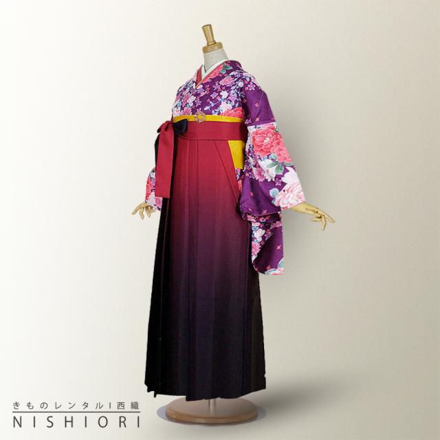 二尺袖着物 袴 レンタル 貸衣装 Sサイズ H L ブランド 袴 小学生 対応 ブーツ選択可