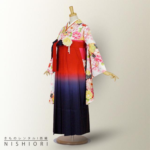 二尺袖着物 袴 レンタル 貸衣装 Mサイズ 袴 Mサイズ 小学生 対応 ブーツ選択可