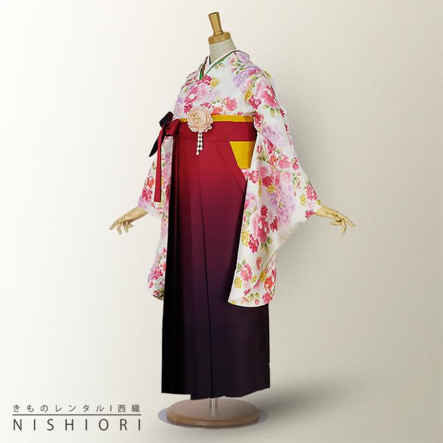 二尺袖着物 袴 レンタル 貸衣装 Mサイズ ブランド 袴 Mサイズ 小学生 対応 ブーツ選択可