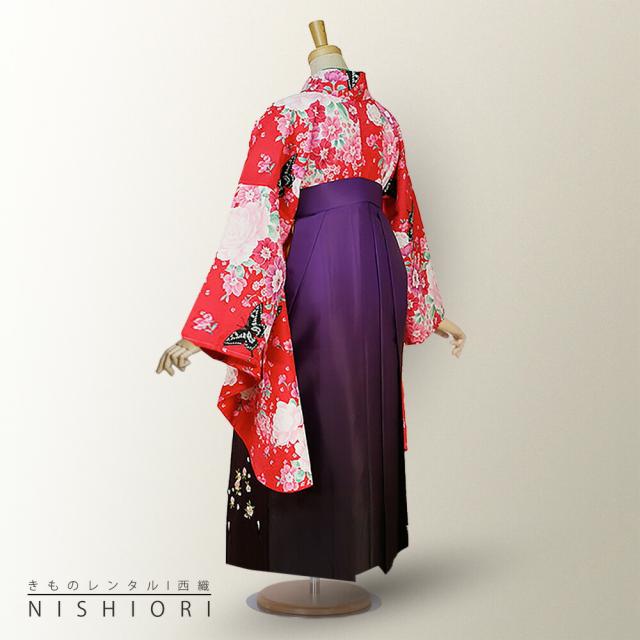 二尺袖着物 袴 レンタル 貸衣装 Lサイズ H L ブランド 袴 Lサイズ