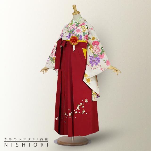 二尺袖着物 袴 レンタル 貸衣装 Lサイズ 小学生 対応 ブーツ選択可