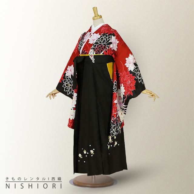 二尺袖着物 袴 レンタル 貸衣装 Lサイズ Adam&Eve 袴 小学生 対応 ブーツ選択可