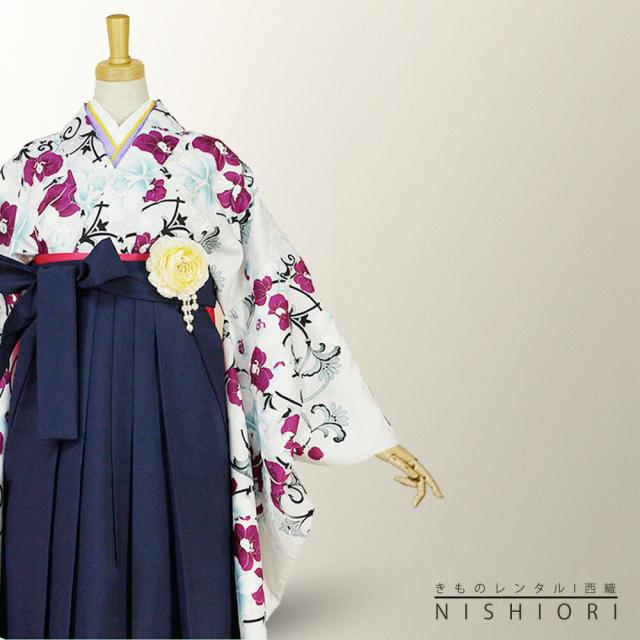 二尺袖着物 袴 レンタル 貸衣装 Mサイズ 袴 Mサイズ 小学生 対応