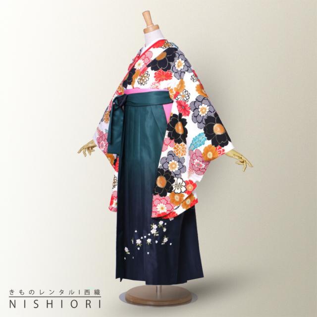 浴衣 緑 白花 洗える 浴衣セット☆夏着物 カジュアル☆フォーマル 仕