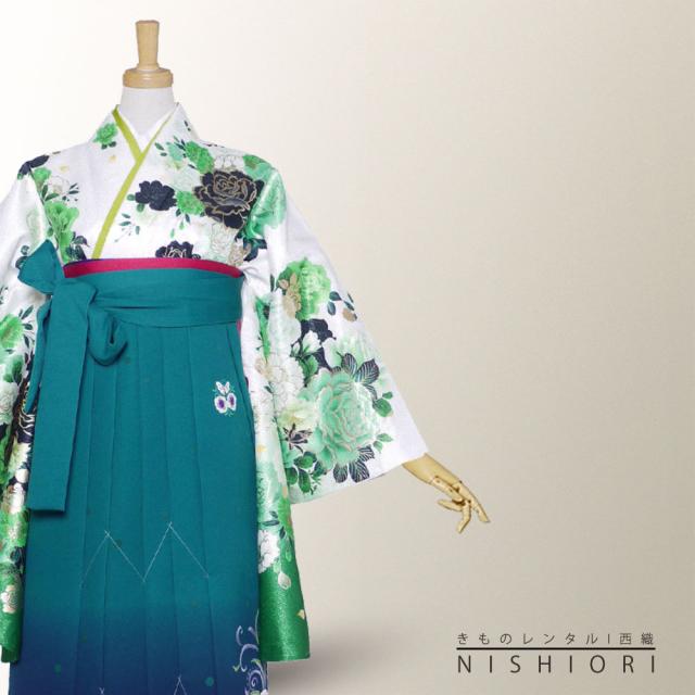ブランド 二尺袖 着物 袴 レンタル PattiPatti 貸衣装 Mサイズ 小学生