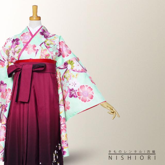 二尺袖 着物 袴 レンタル Club HL 貸衣装 Sサイズ Mサイズ Lサイズ