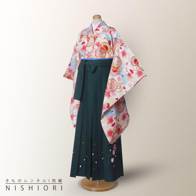 小町kids ジュニア キッズ 着物 袴 レンタル 往復十三参り 貸衣装 卒業式 ピンク 紫 パープル 小学生 ブーツ選択可