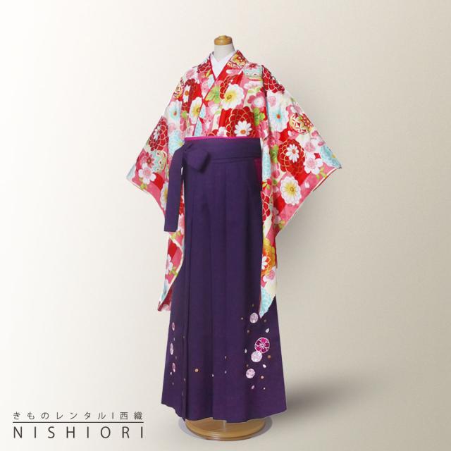 卒業式 二尺袖 ジュニア 着物 レンタル 小町kids 袴 往復十三参り 貸衣装 小学生 ブーツ選択可