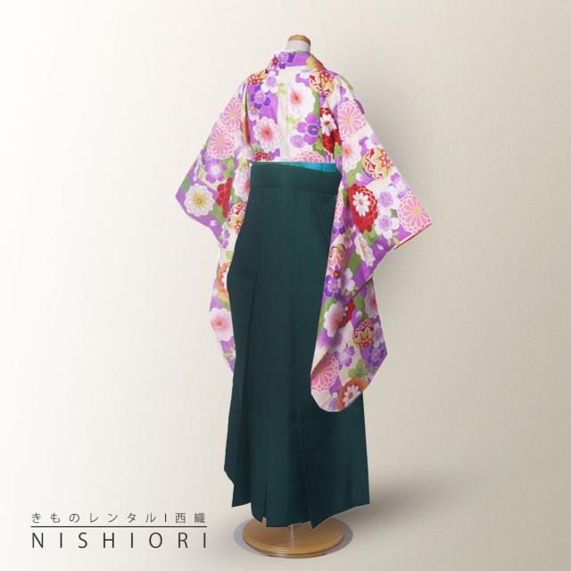 卒業式 二尺袖 ジュニア 着物 レンタル 小町kids 袴 往復十三参り 貸