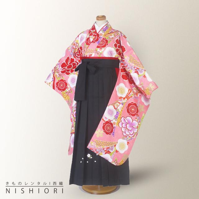 卒業式 二尺袖 ジュニア 着物 レンタル 袴 往復十三参り 貸衣装 小学生