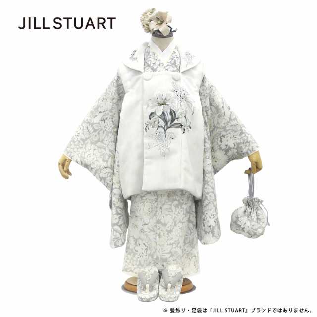 2024年 新作 JILL STUART 七五三 レンタル 女の子 3歳 着物 被布 753着物 フルセット 着物レンタル 貸衣装 七五三 三歳 子供着物 女児 子