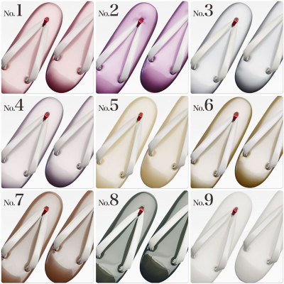 光沢が美しい 高級 エナメル 草履 単品 選べる9色 「大阪ぞうり協同