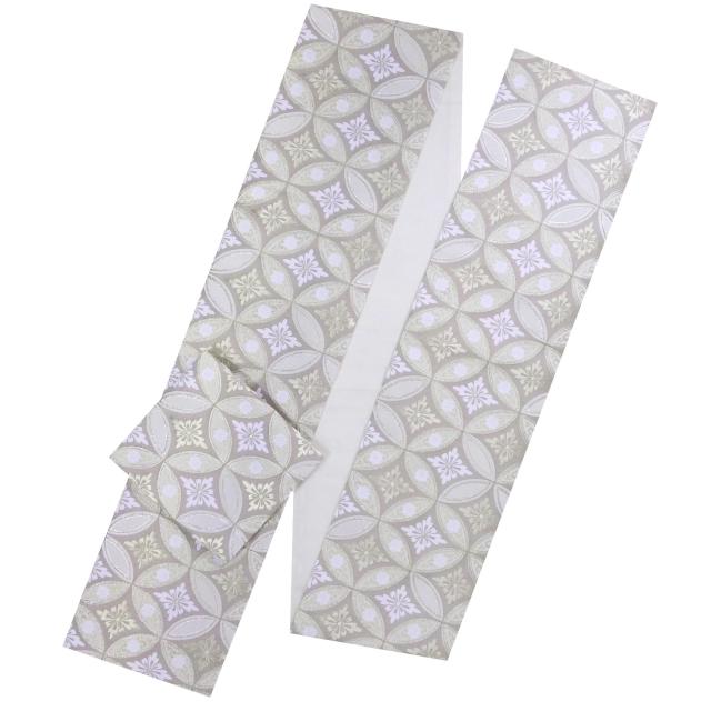 フォーマル 袋帯 全通 古典 雪輪 ゴールド 金 小杉織物 お仕立て上がり