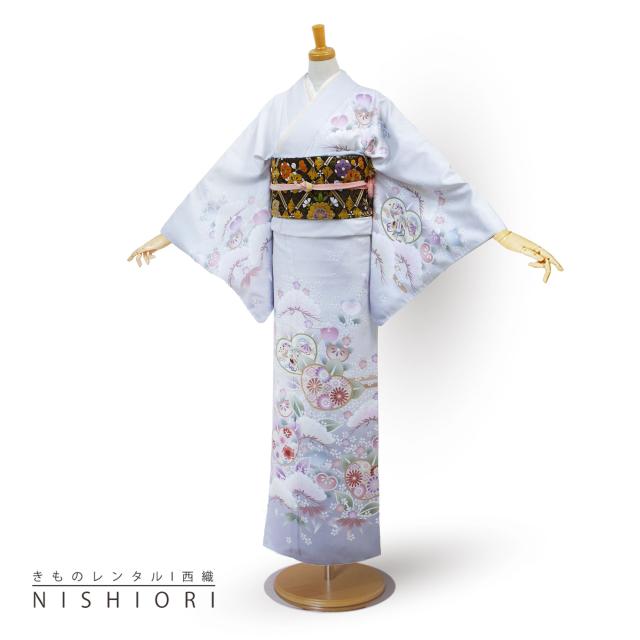 訪問着 レンタル 着物レンタル 貸衣装 フルセット 訪問着レンタル 付下げ フルセットレンタル 着物 No.0311