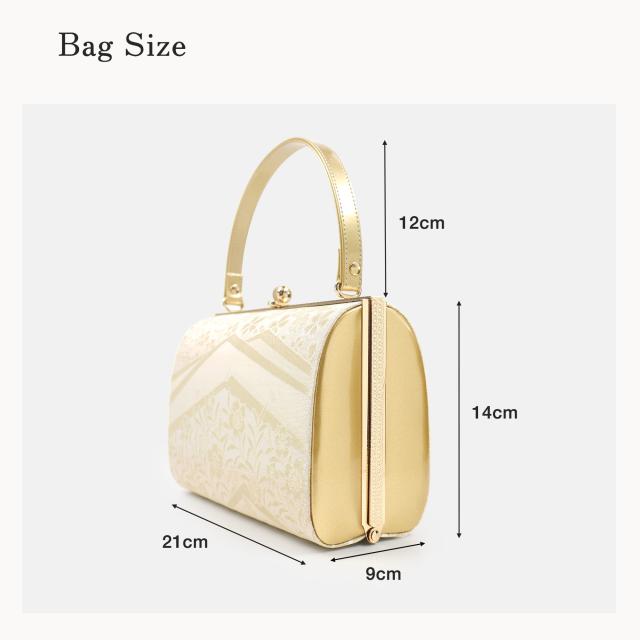 2025年 新作 小桜文様 帯地 フォーマル 2枚芯 草履 バック 2点セット 選べる 5サイズ 2色 金 銀 S M L LL 3L 訪問着 留袖 振袖に 成人式 結婚式 入学式 エナメル 帯地 ゴールド シルバー 礼装 バック 痛くない厚手の鼻緒