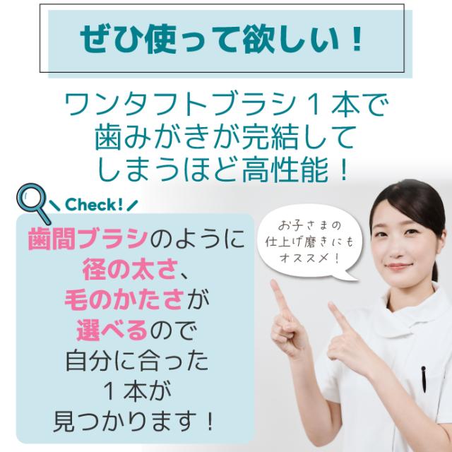 CiPRO ワンタフト レギュラーヘッド Mふつう 50本入_3