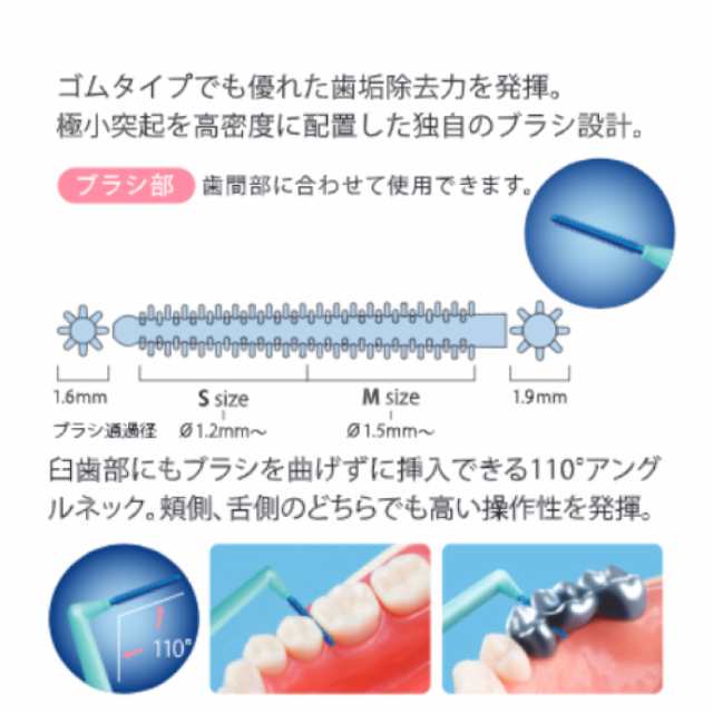 ライオン DENT.EX 歯間ブラシ ノンワイヤー 10箱(4本入/箱)の通販はau