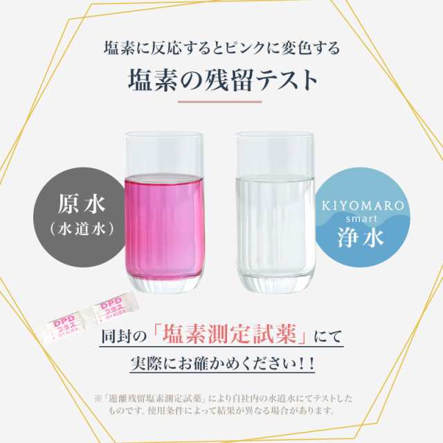 浄水器 本体 シンプル 高性能 蛇口直結型 きよまろスマート 浄水