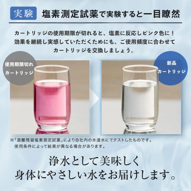 きよまろシリーズ　交換カートリッジ2個セット 浄水ポット 専用 カートリッジ 単品 きよまろポット用