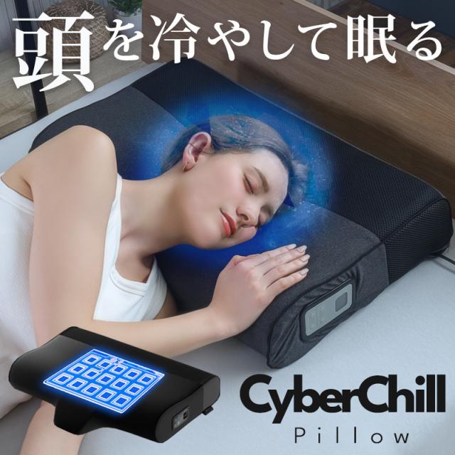 枕 ひんやり枕 BlueBlood サイバーチルピロー 頭を冷やす ‐19℃の冷却枕