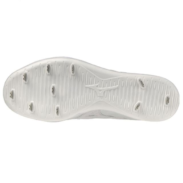 ミズノ MIZUNO ミズノプロ スピードレボプロ (野球/ソフトボール) 野球 金具 スパイク 白 シューズ 25AW (11GM250501)