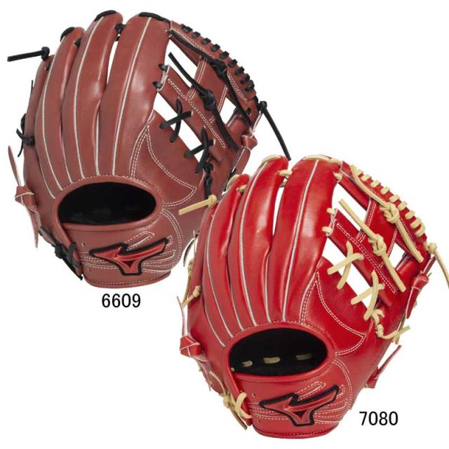 ミズノ MIZUNO  軟式用ウィルドライブ レッド IBE限定スペック  内野手向け／サイズ9  野球 一般 軟式 グラブ グローブ  25AW(1AJGR33513)