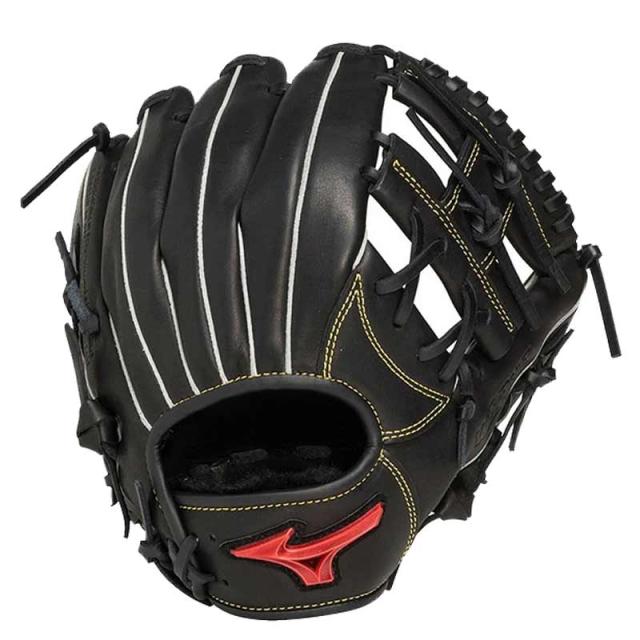 ミズノ MIZUNO 少年軟式用 ウィルドライブ レッド 小指2本入れグラブ オールラウンド用／サイズS 野球 ジュニア JR 軟式 グラブ グローブ 25AW(1AJGY33300)