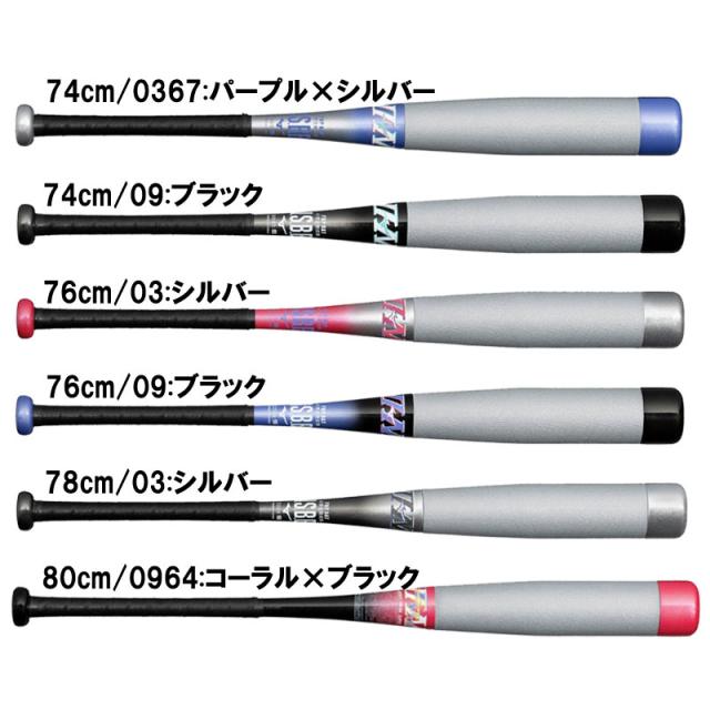 ZETT ゼット 限定 少年軟式バット 金属製 GROUND HERO