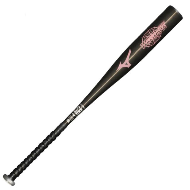 ミズノ MIZUNO 小学生軟式用金属製 ウィルドライブレッド×ヒッティングナビ 野球 少年軟式 JR ジュニア バット 25AW(1CJMY18874/76/78)