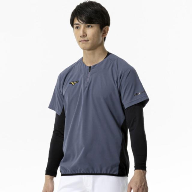 Mizuno Pro ミズノプロの練習用シャツ ミズノ MIZUNO ミズノプロ トレーニングジャケット半袖 (ユニセックス