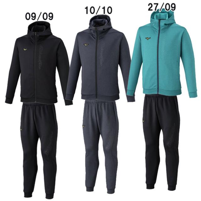 ミズノ MIZUNO  ミズノプロ ストレッチスウェットフーディ上下セット ユニセックス  野球 ウェア トレーニング 練習 スウェット  25AW(12JECK79/12JFCK79)