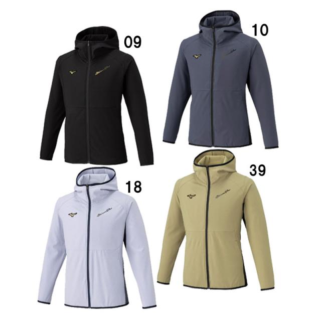 ミズノ MIZUNO  ミズノプロ テックシールドフーディ  野球 ウェア トレーニングウェア (ストレッチ/防風)  25AW (12JECW77)