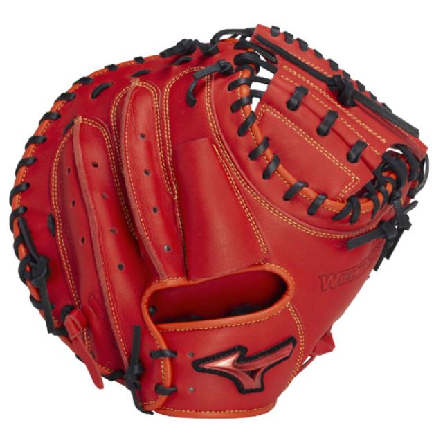 ミズノ MIZUNO 軟式用ウィルドライブ レッド 捕手用/B-D型 野球 一般