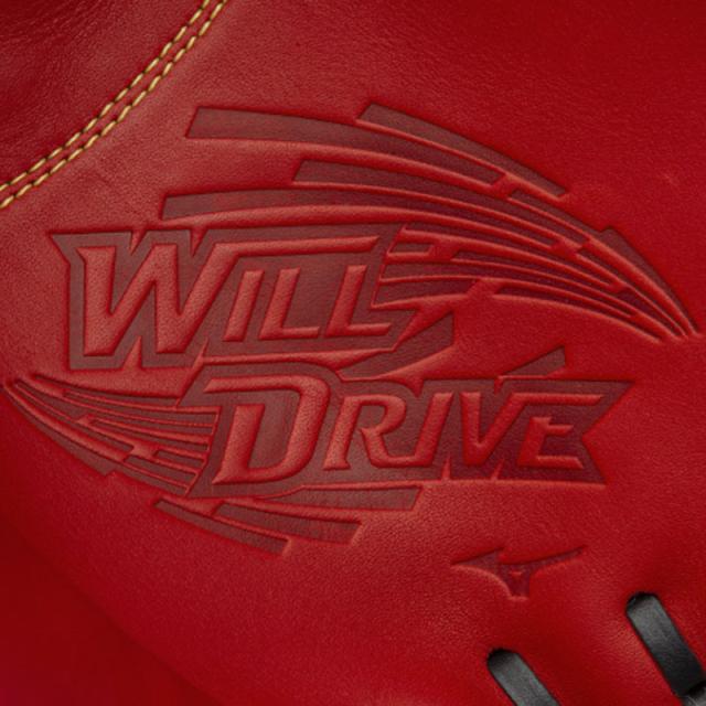 ミズノ MIZUNO  軟式用ウィルドライブ レッド 捕手用/B-D型  野球 一般 軟式 ミット グローブ キャッチャー  25AW(1AJCR33600)_7
