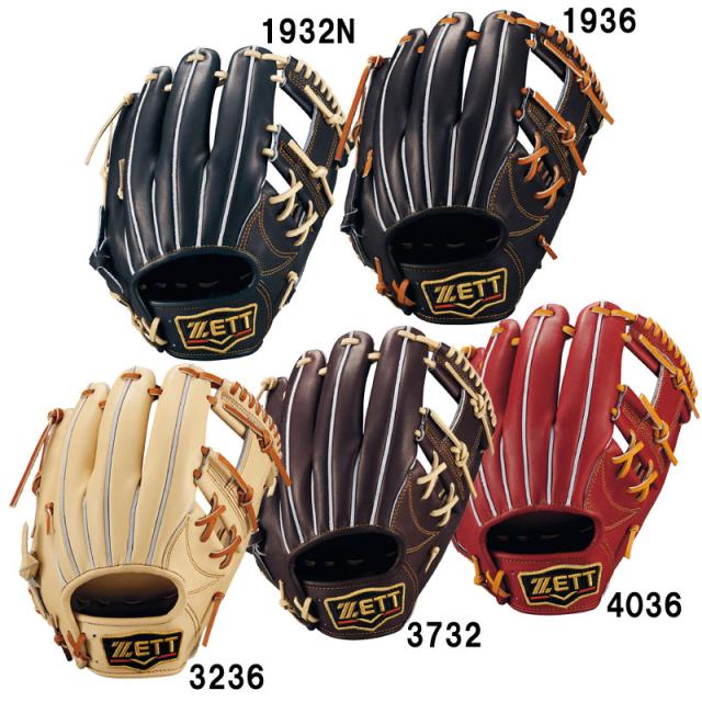 ZETT 硬式グローブ ブラウン 左投げ ファーストミット ゼット (ZETT